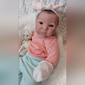 Reborn Baby Thandie Cuddle Baby Infant Collectors Art Doll Boy Therapy